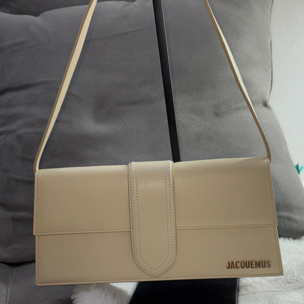 Jacquemus Le Bambino Long bag in calf leather.